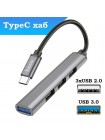 USB-С хаб (разветвитель) USB 2.0/3.0 Hoco HB26